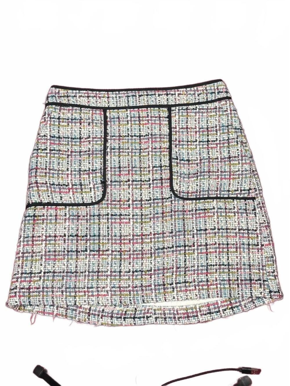 LOFT Women's Tweed Mini Skirt Size 4